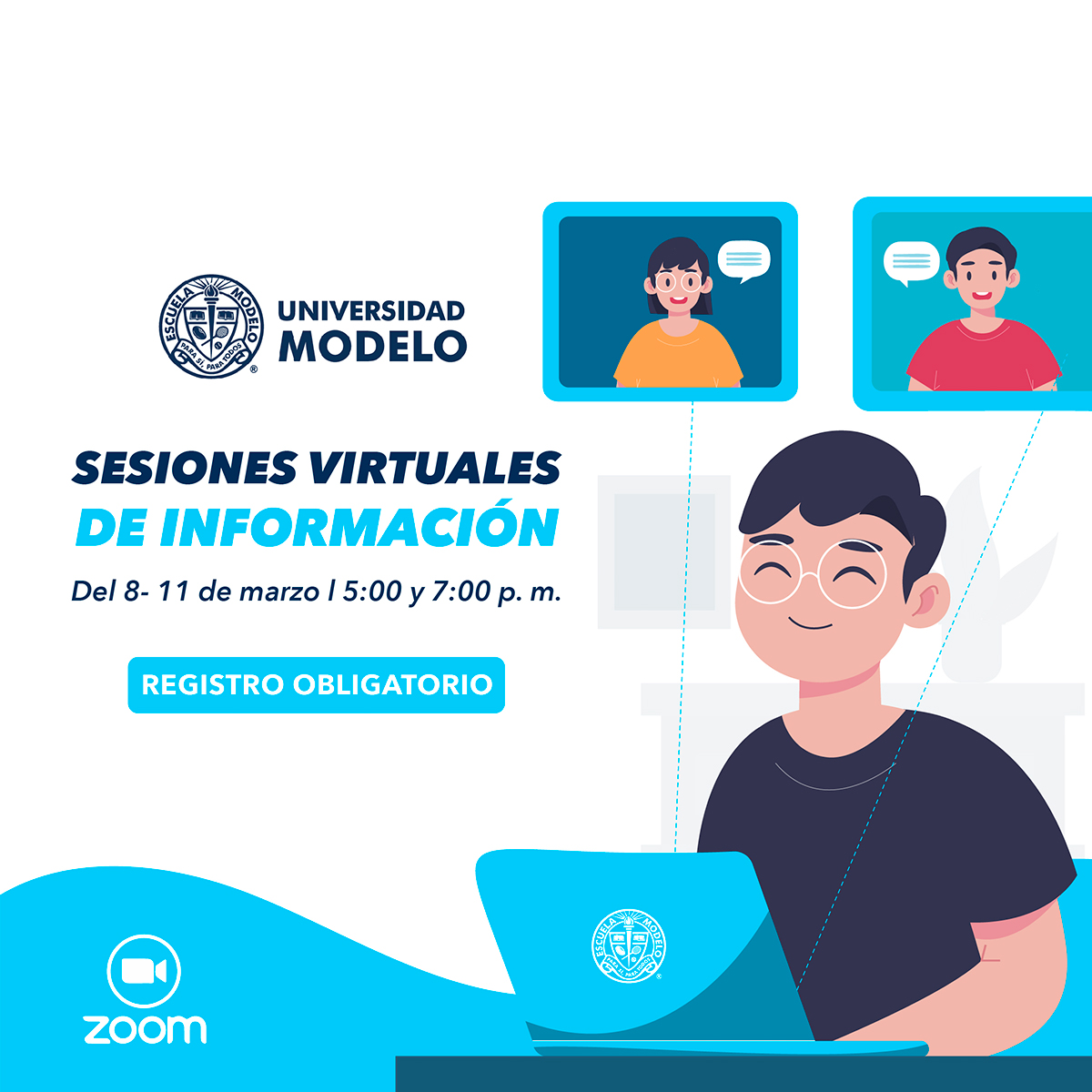 Sesiones virtuales de información para ingreso a licenciatura 