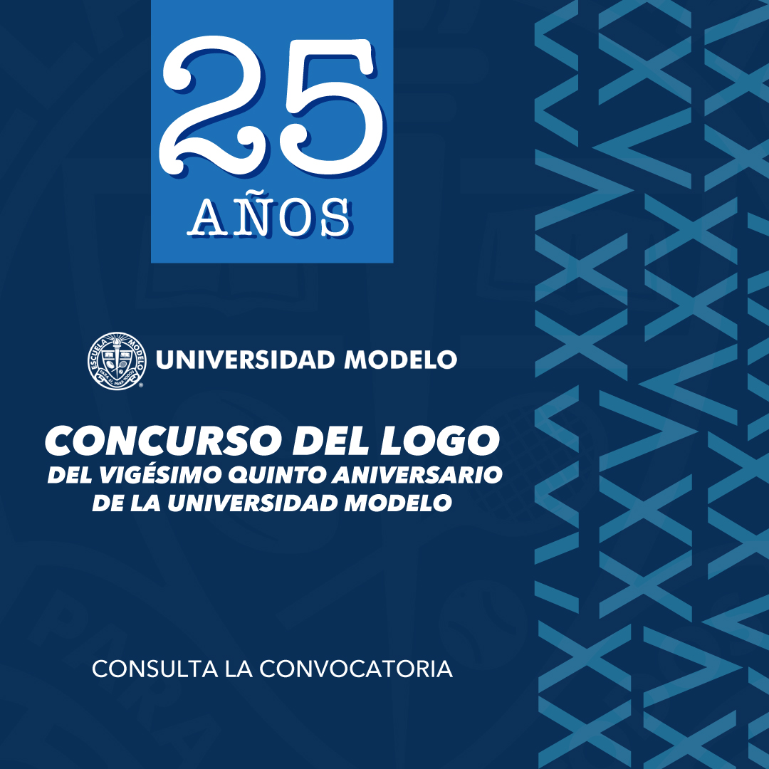 Concurso del logo | 25 años Universidad Modelo